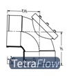 Sweep Bend 88° Solvent sockets with access